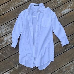 White blouse never worn size small